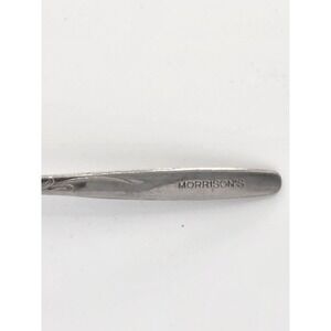 Stainless Steel Spoon By‎ Delco Japan Stamped "Morrison's"